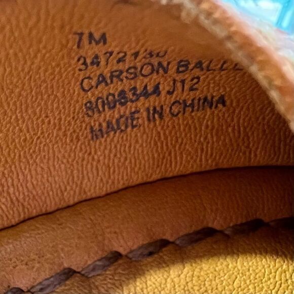 FRYE Carson Yellow Marigold Ballet Flats | Size 7 - Picture 6 of 6